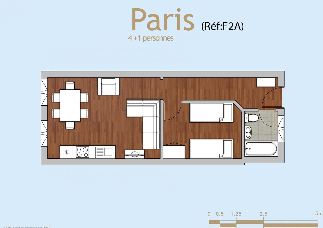 City Center Apartements Fourche Bruksela Zewnętrze zdjęcie